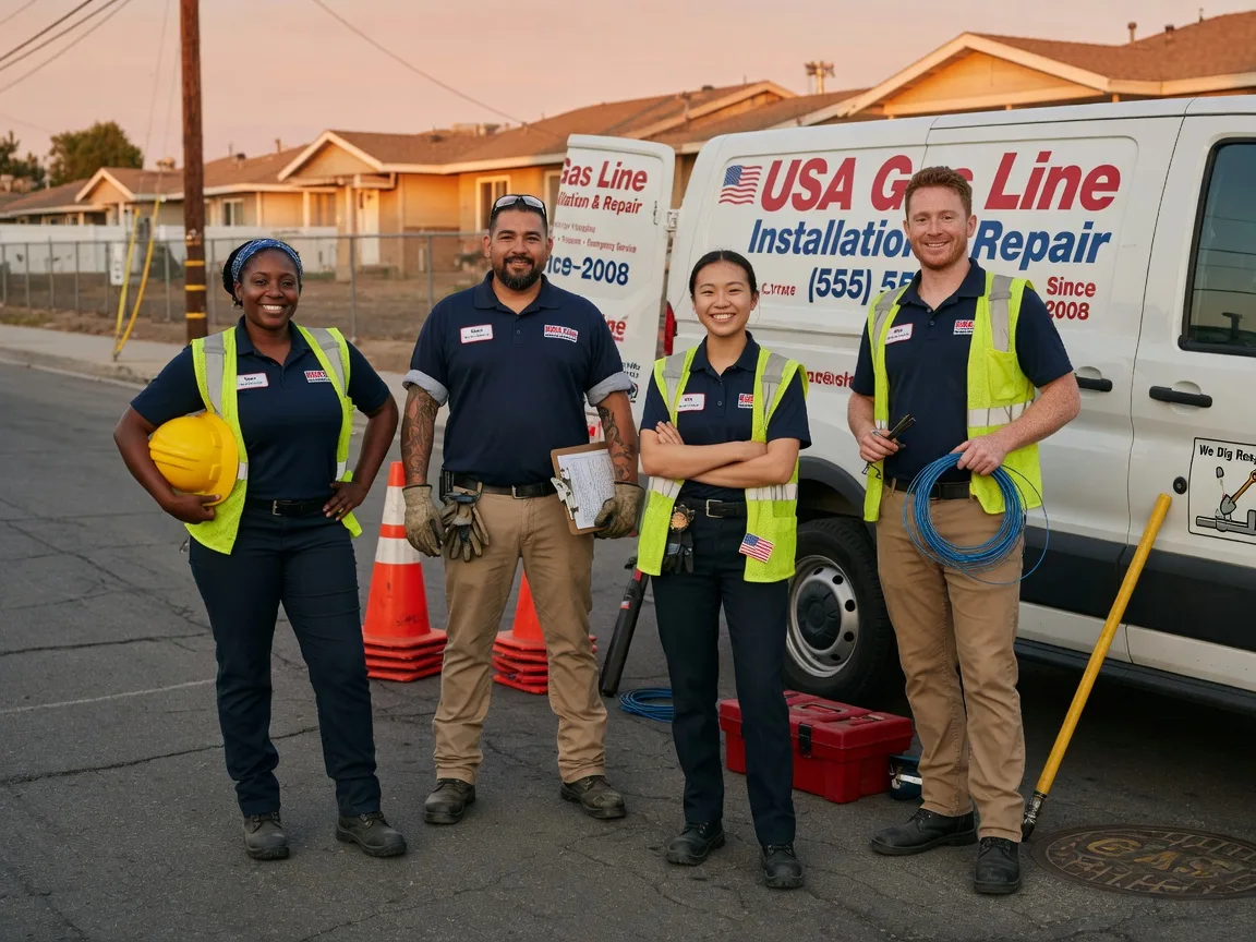 Gas Line Installation company in Winston Salem, NC